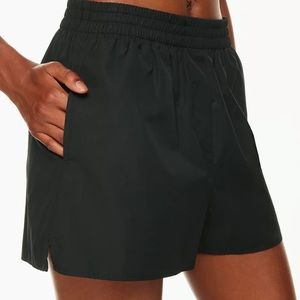 For Days Black Poplin Shorts